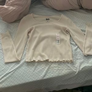 Cream long sleeve